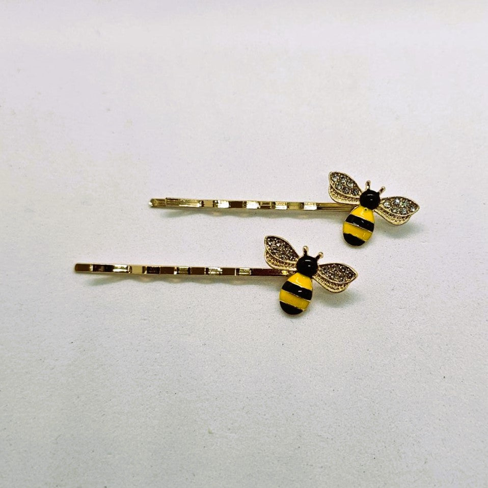 Scarab Hair Slide - Pair