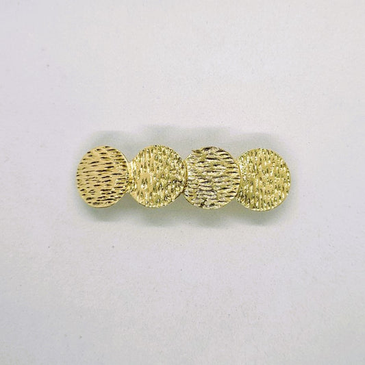 Sovreign Gold Metal Barrette