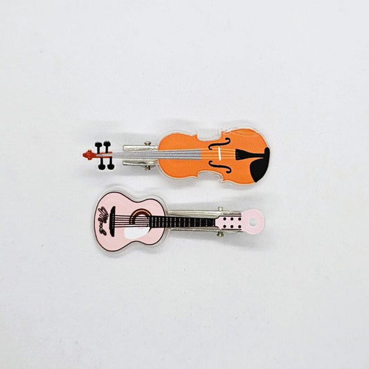 Music Notes Junior Alligator Clip - Pair
