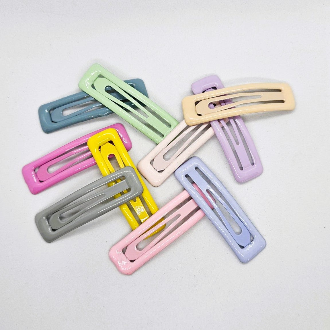 Boxie Matte Metal Snap Clip - Pair