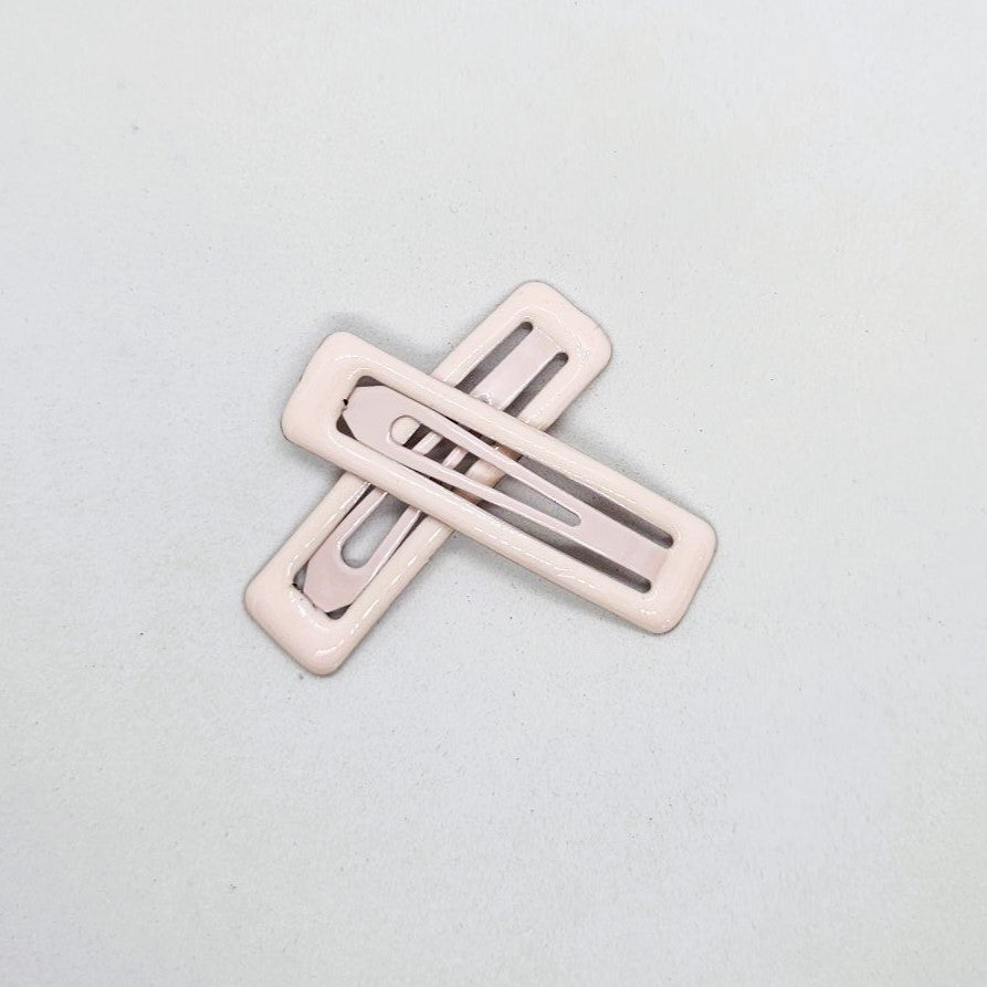 Boxie Matte Metal Snap Clip - Pair