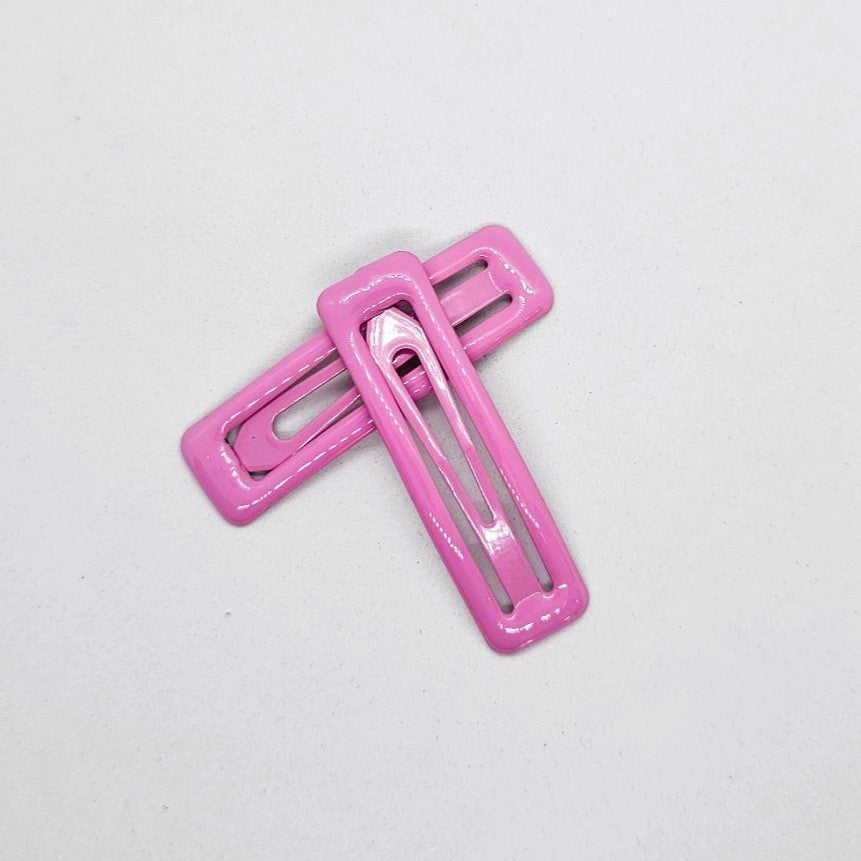 Boxie Matte Metal Snap Clip - Pair
