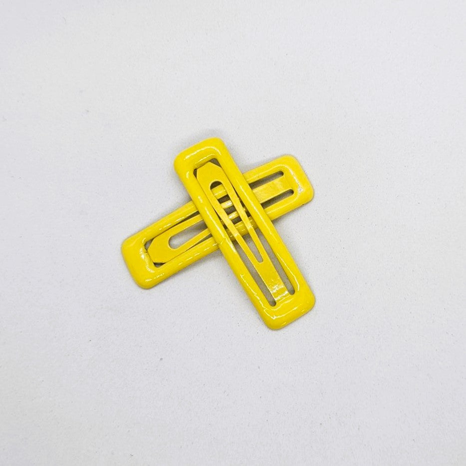 Boxie Matte Metal Snap Clip - Pair