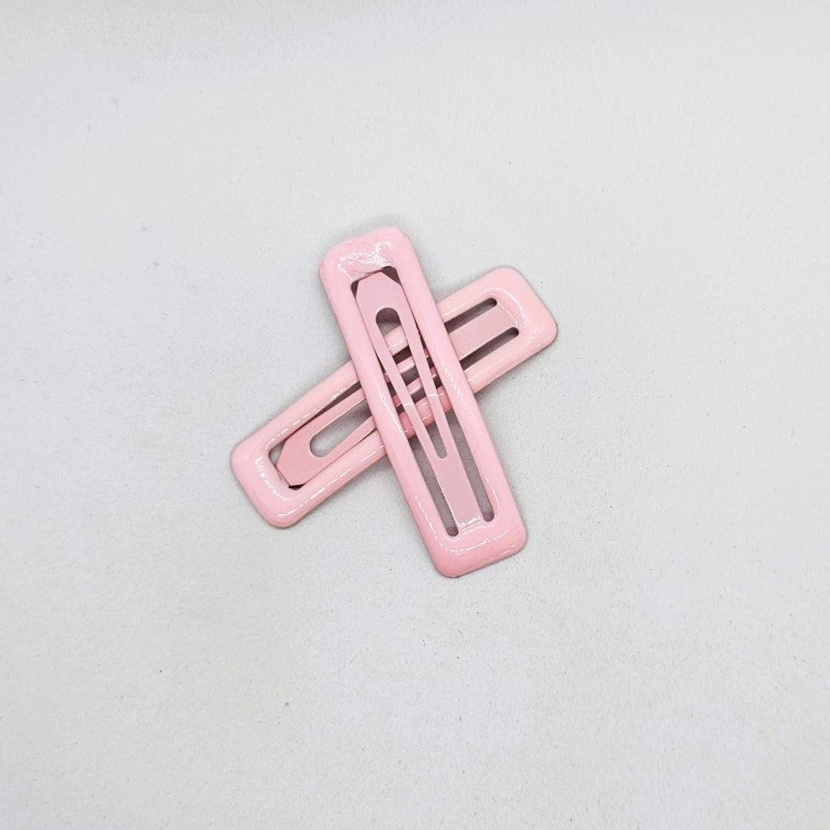 Boxie Matte Metal Snap Clip - Pair