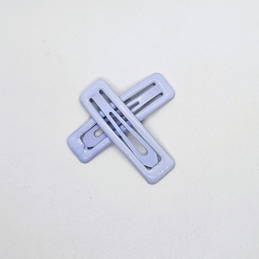 Boxie Matte Metal Snap Clip - Pair