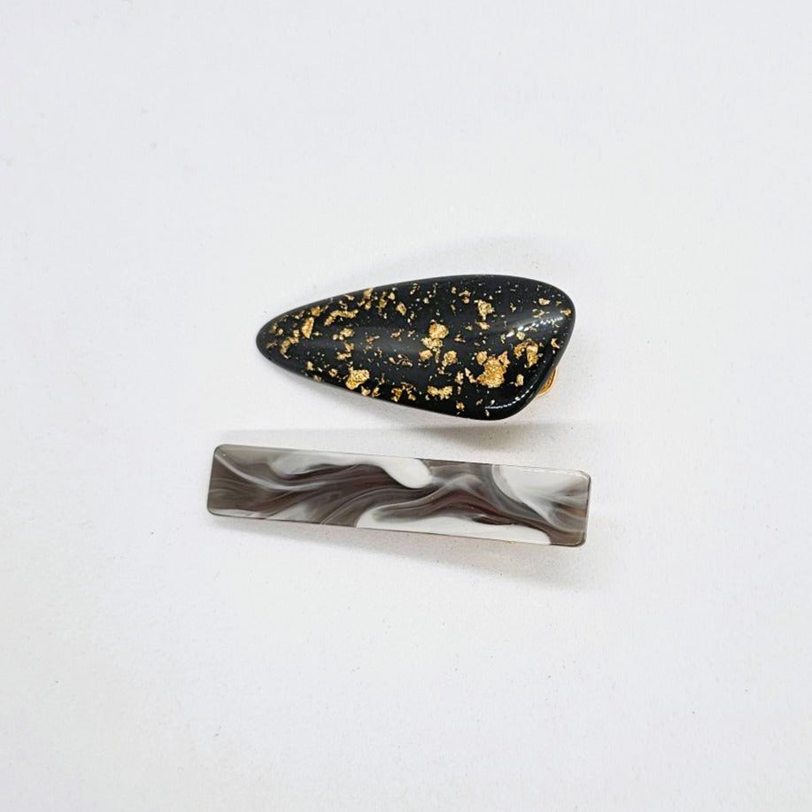 Amaris Mismatched Alligator Clip - Pair