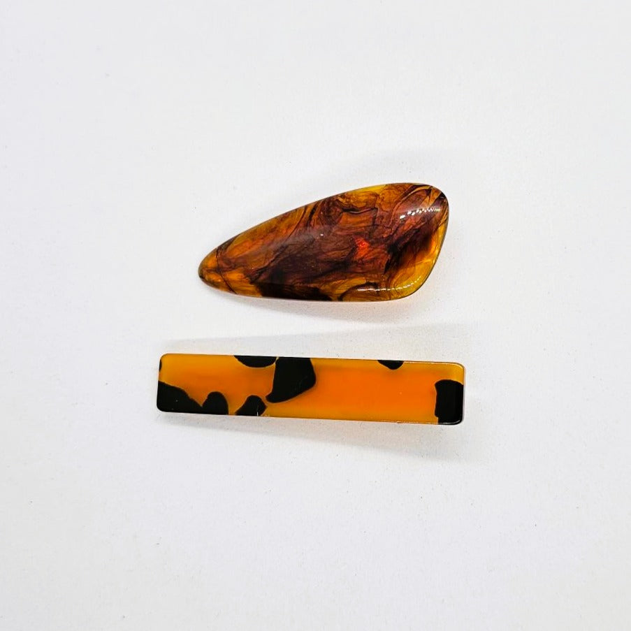 Amaris Mismatched Alligator Clip - Pair