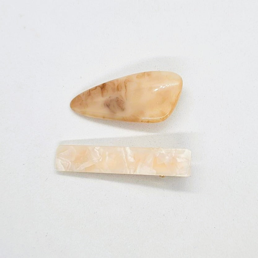 Amaris Mismatched Alligator Clip - Pair