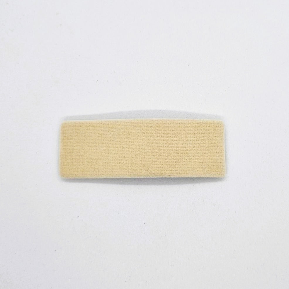 Staid Large Velvet Snap Clip