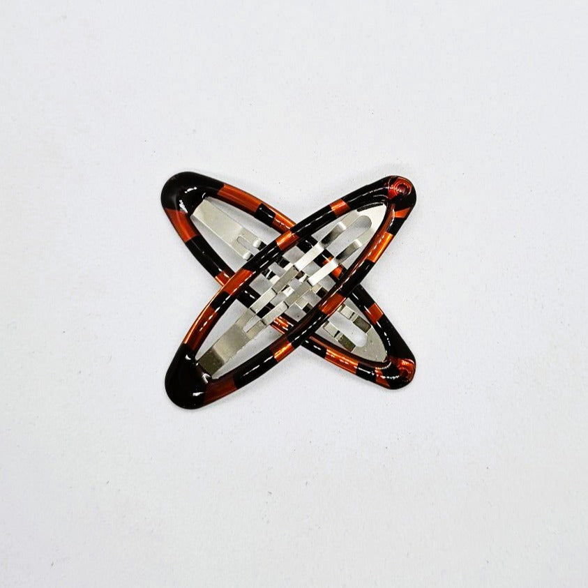 Megan Soft Touch Snap Clip - Pair