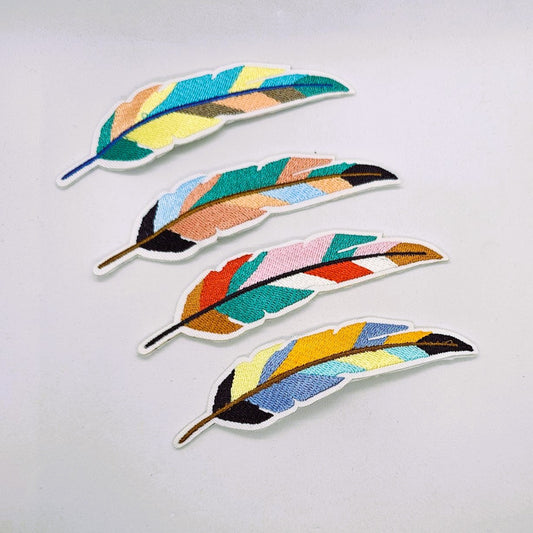 Feather Handmade Snap Clip