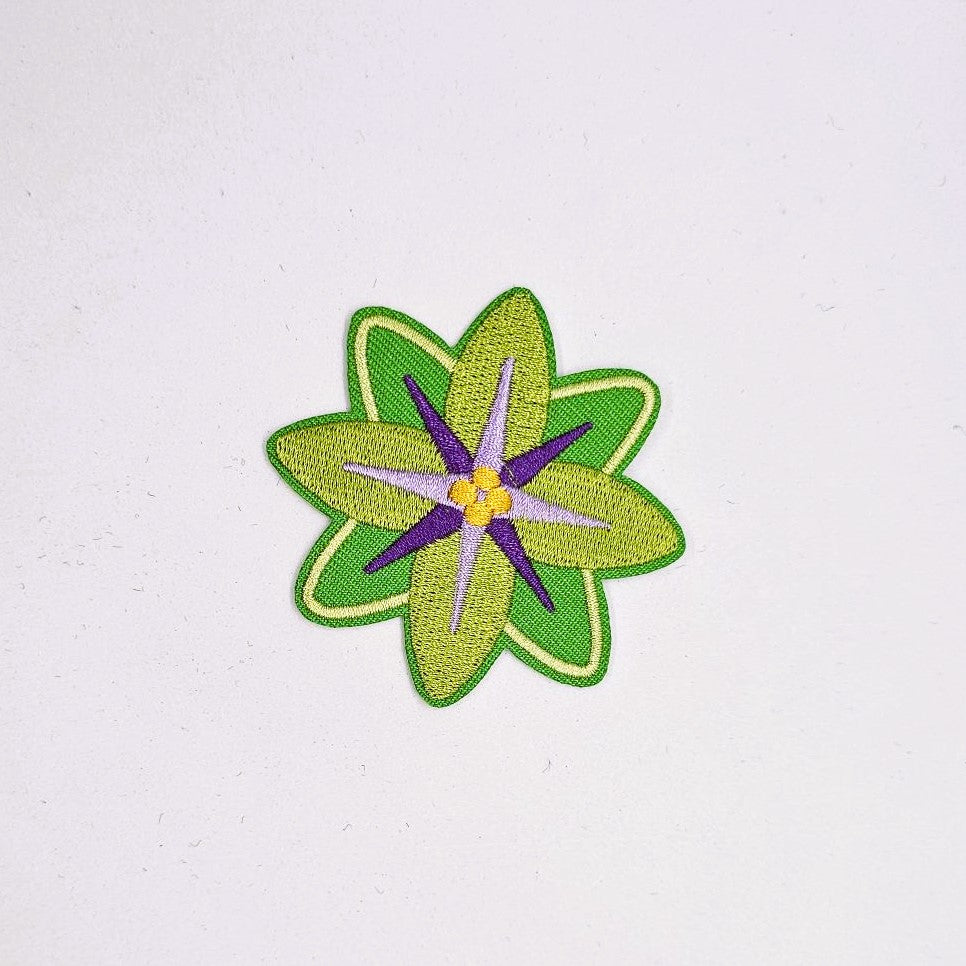 Hippie Multi-Coloured Handmade Flower Snap Clip