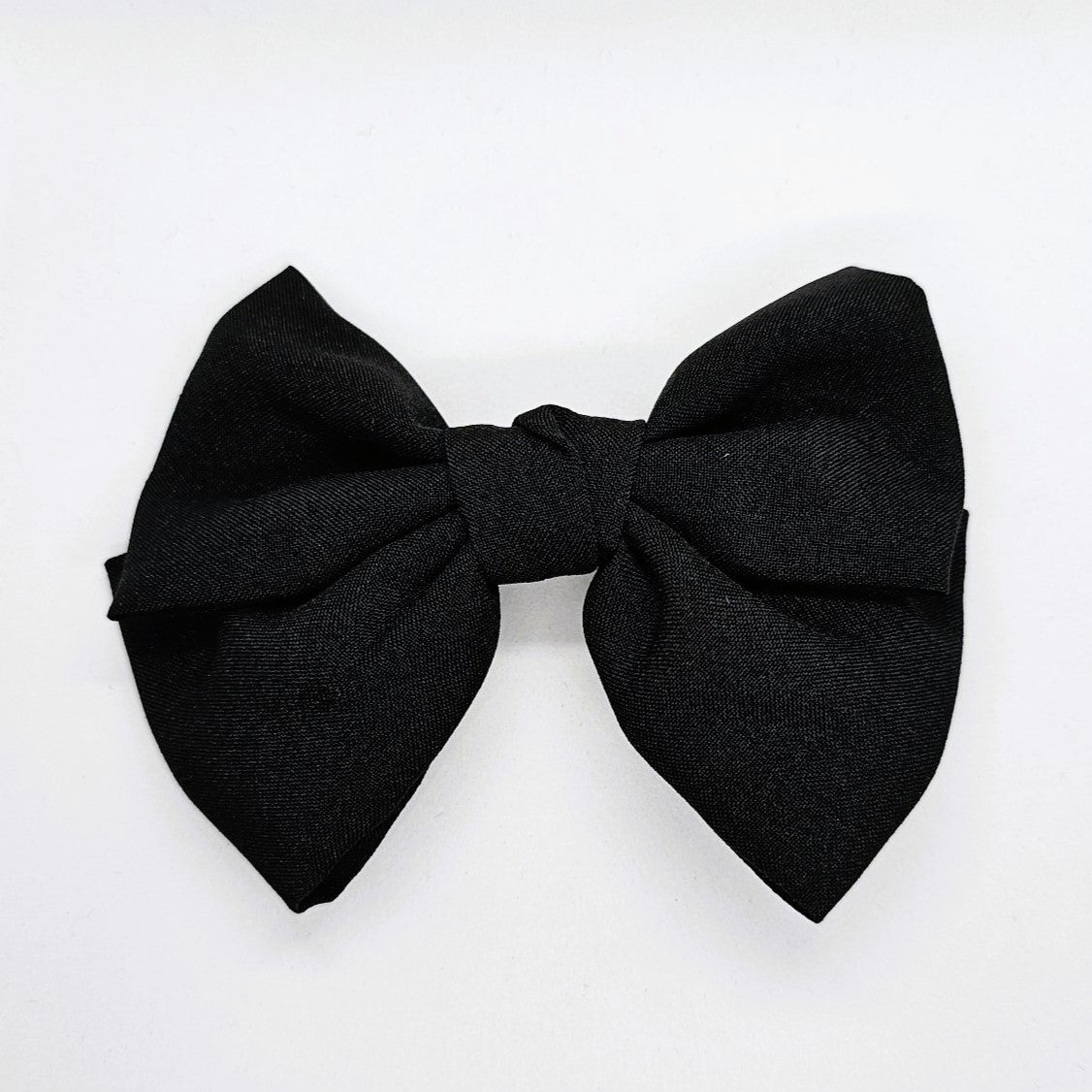 Janet Linen-Look Fabric Bow