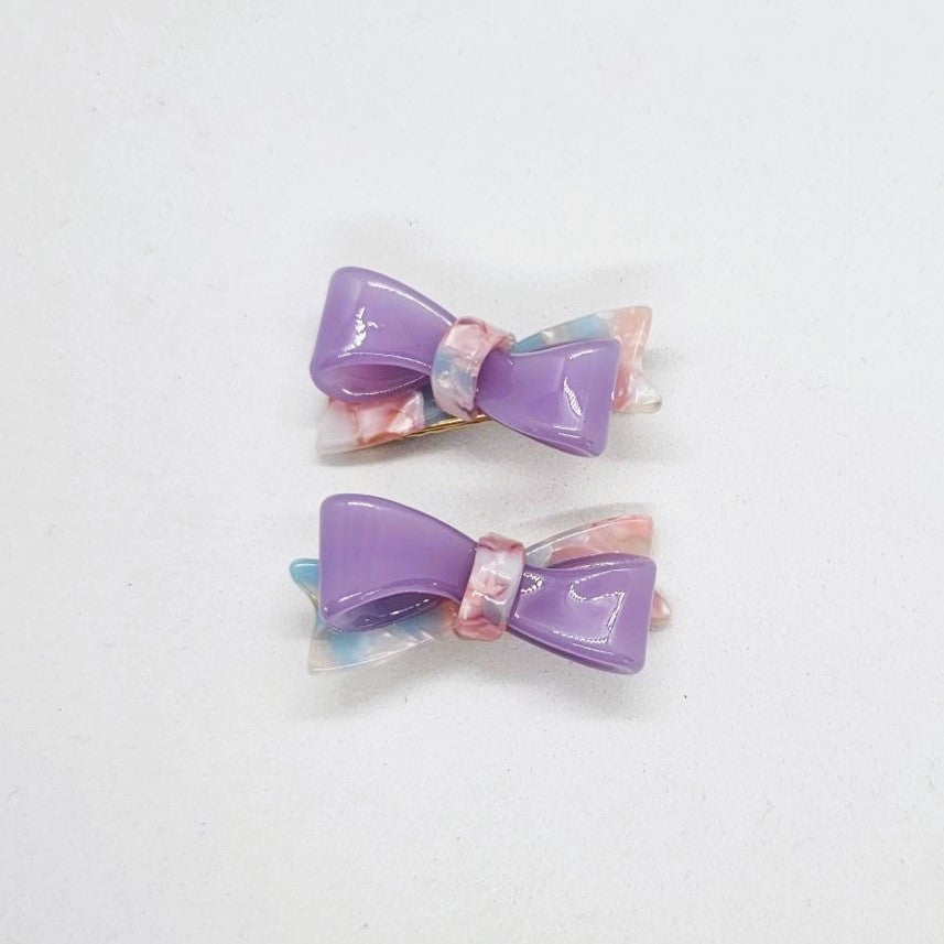 Bonnie Junior Premium Resin Alligator Clip - Pair