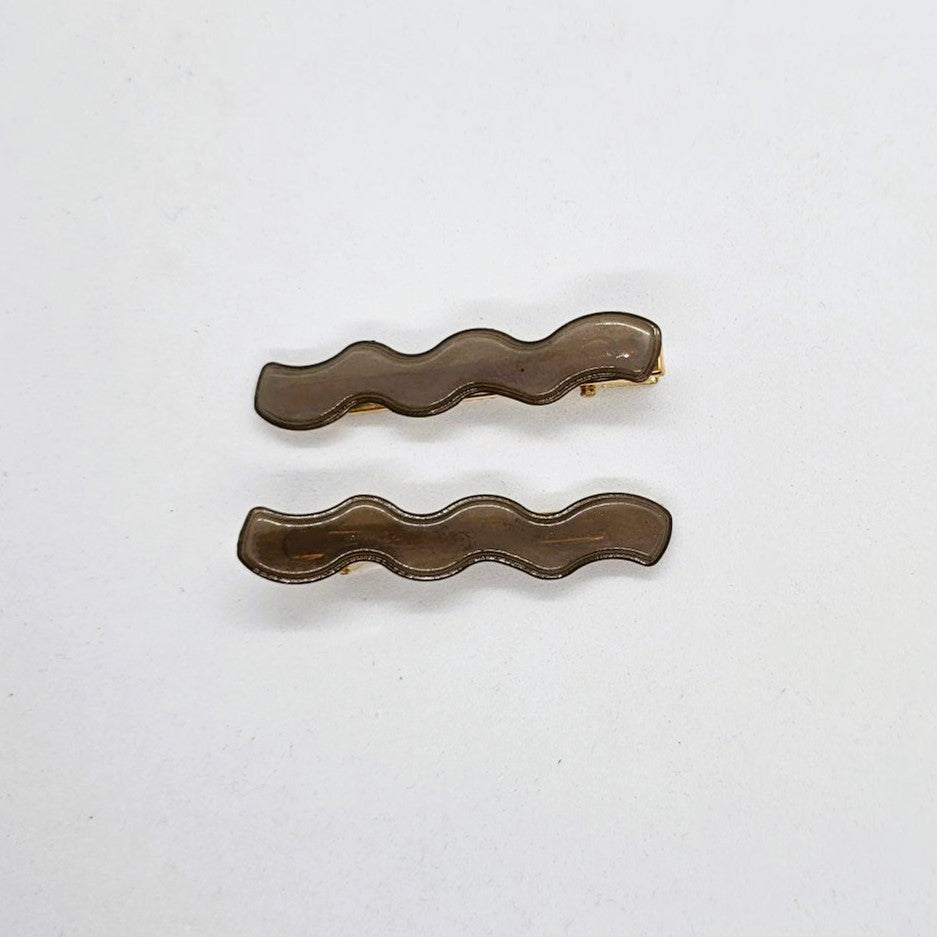 Wanda Neutrals Alligator Clip - Pair